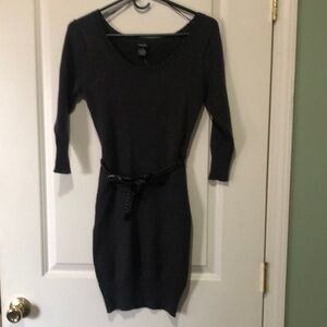Rue21 belted sweater dress
